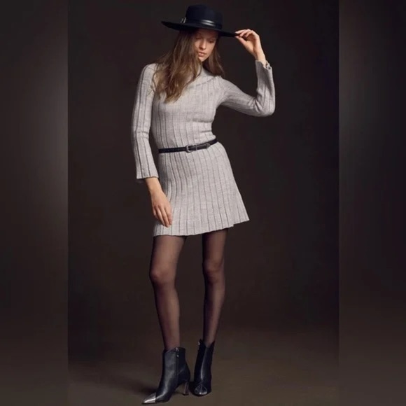 Anthropologie Dresses & Skirts - Anthropologie | By Anthropologie Long-Sleeve A-Line Sweater Mini Dress Plus